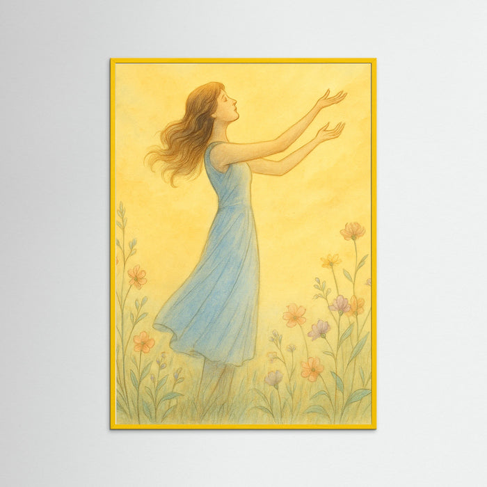 Yellow Wood Ethereal Journey