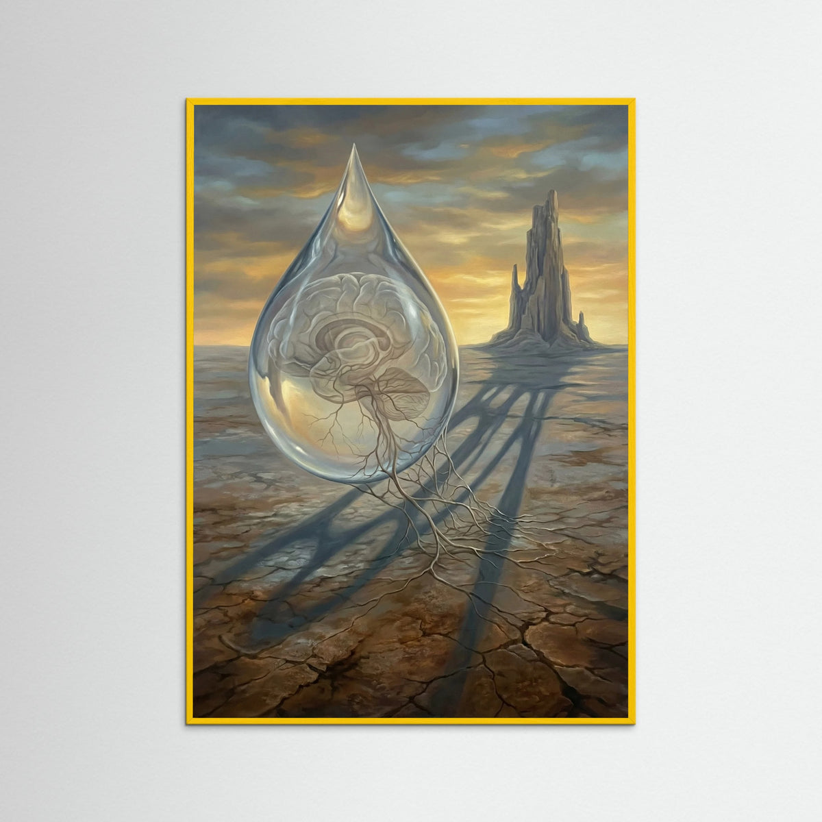 Yellow Wood Ethereal Metamorphosis
