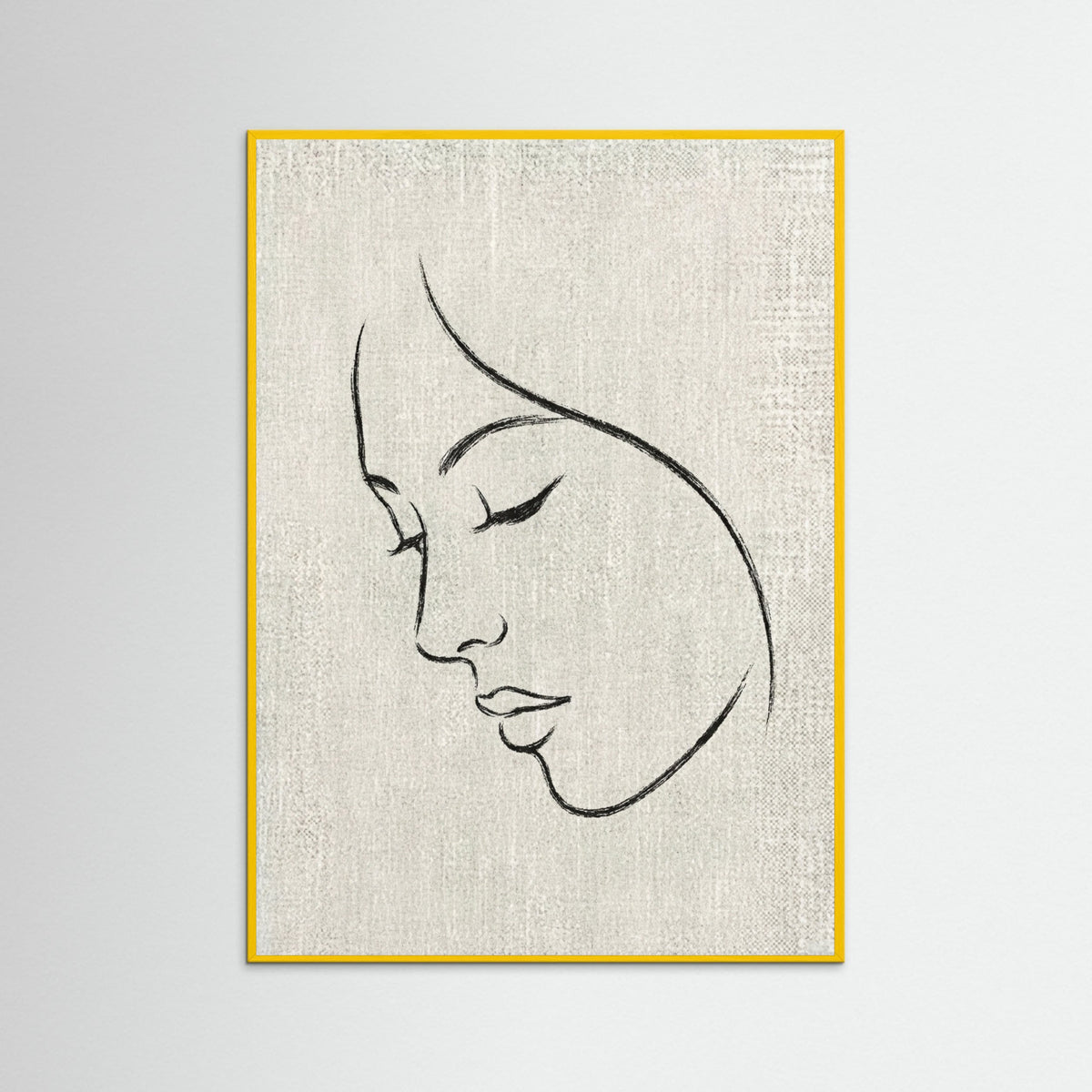 Yellow Wood Ethereal Silhouette