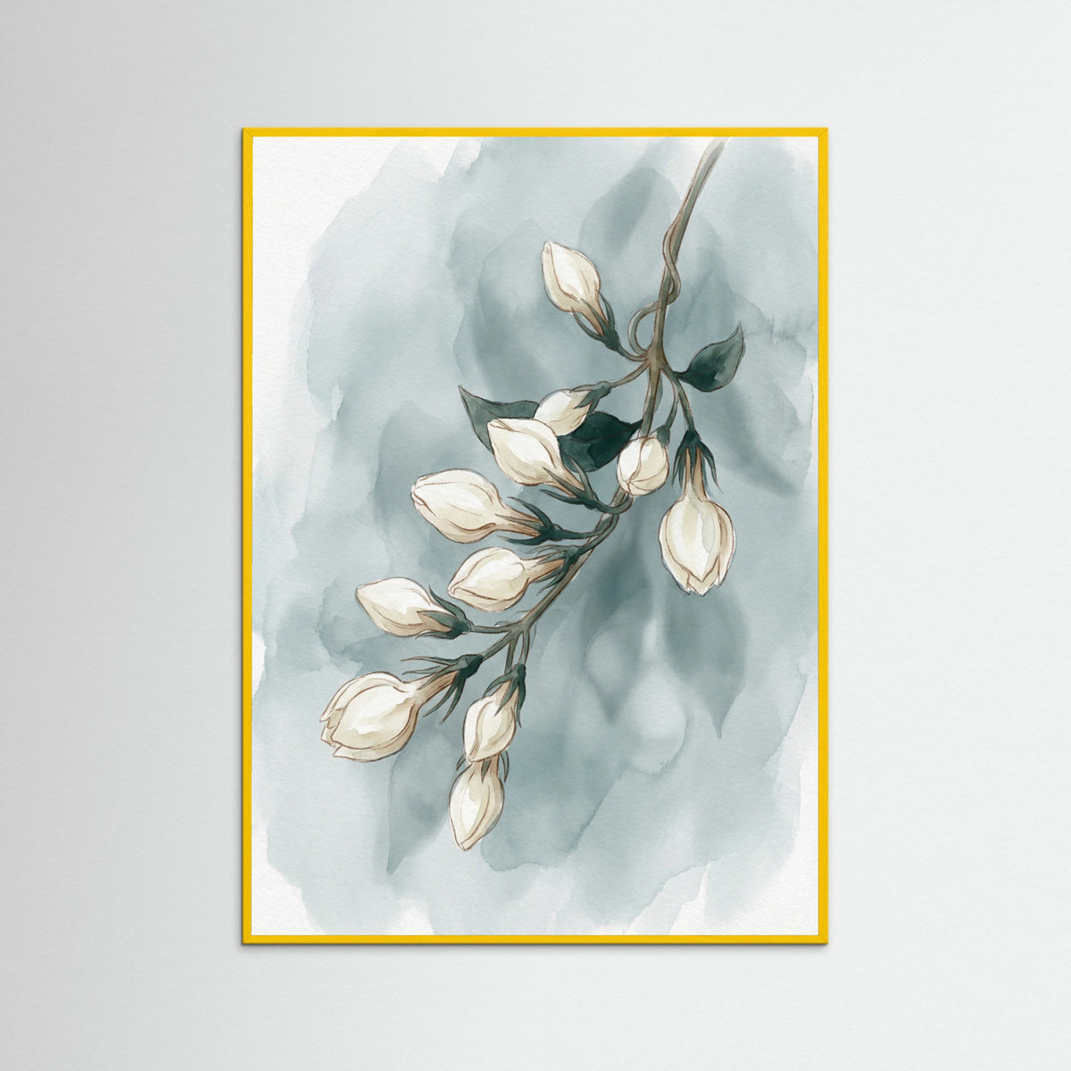 Yellow Wood Ethereal White Bloom