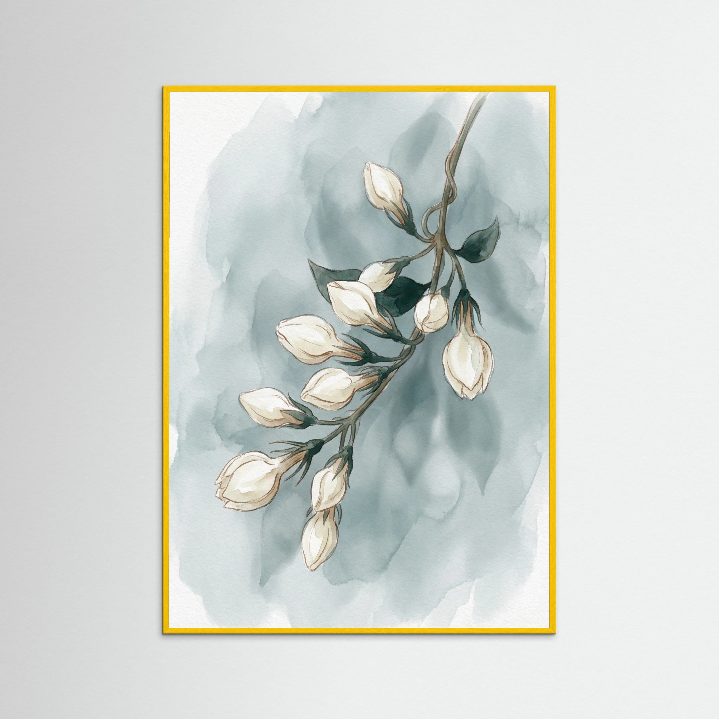 Yellow Wood Ethereal White Bloom