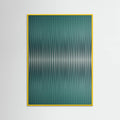 Póster Euphoria - Green and White – póster e impresión artística