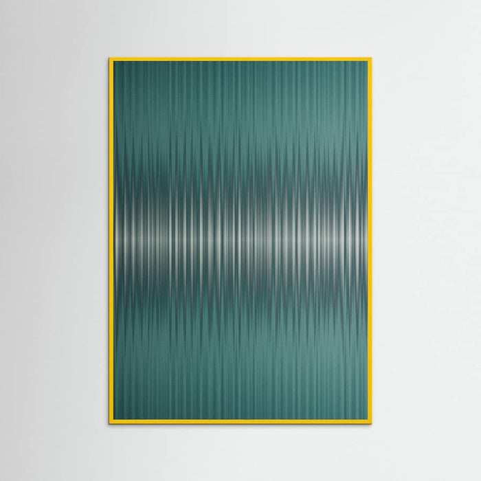 Póster Euphoria - Green and White – póster e impresión artística
