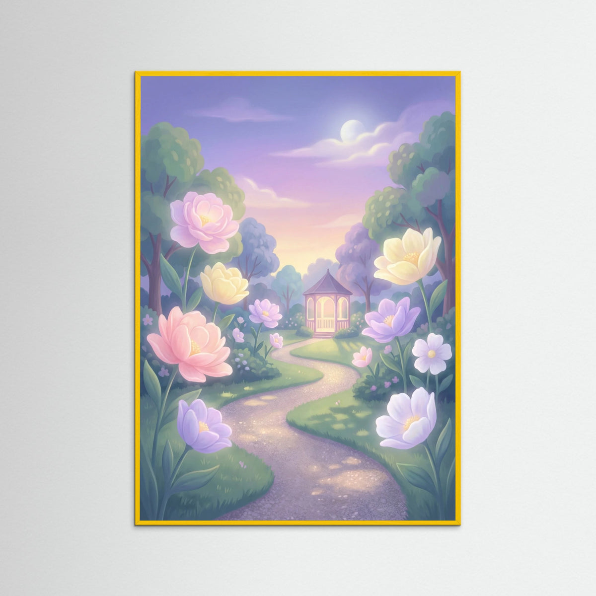 Yellow Wood Evening Garden Glow