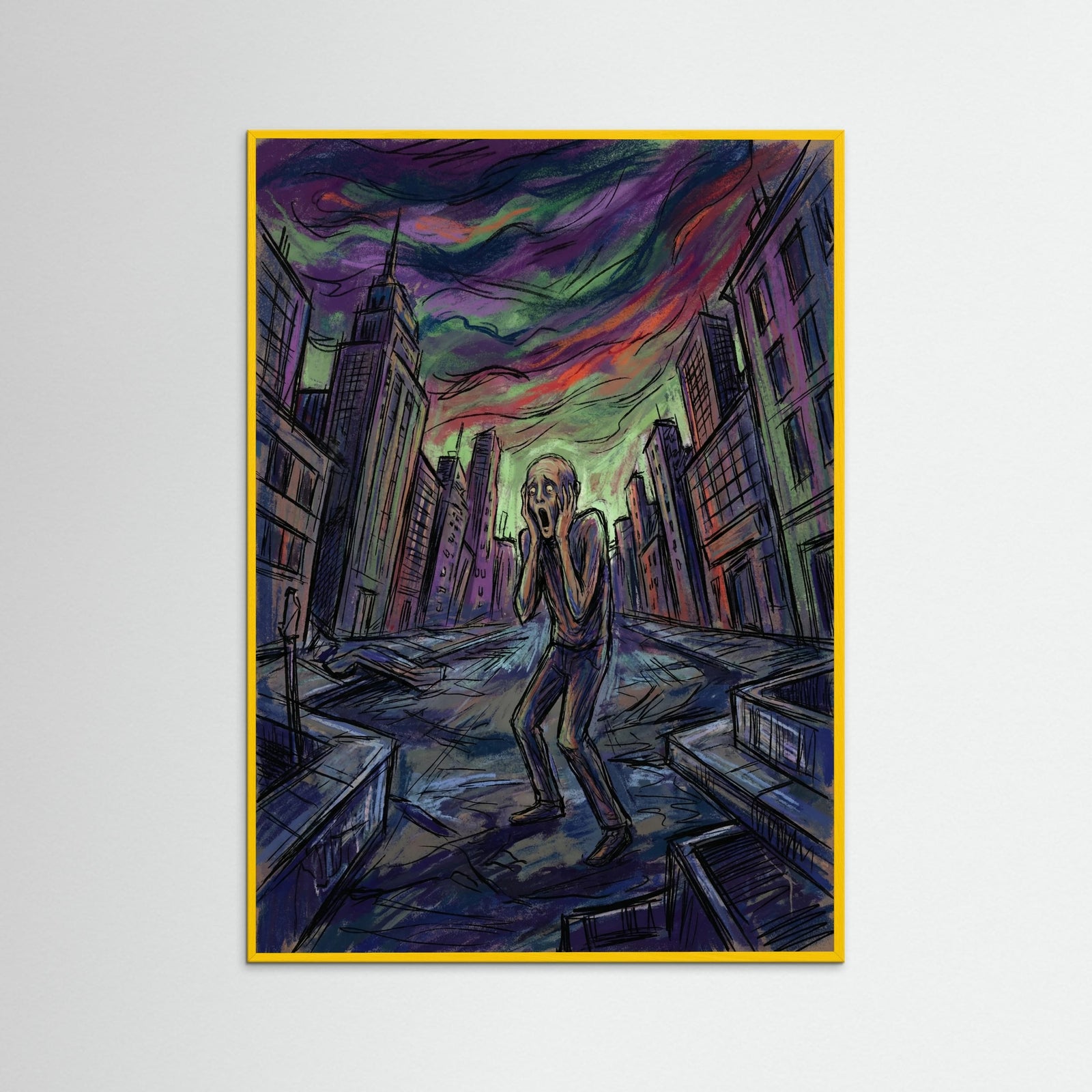 Yellow Wood Existential Cry