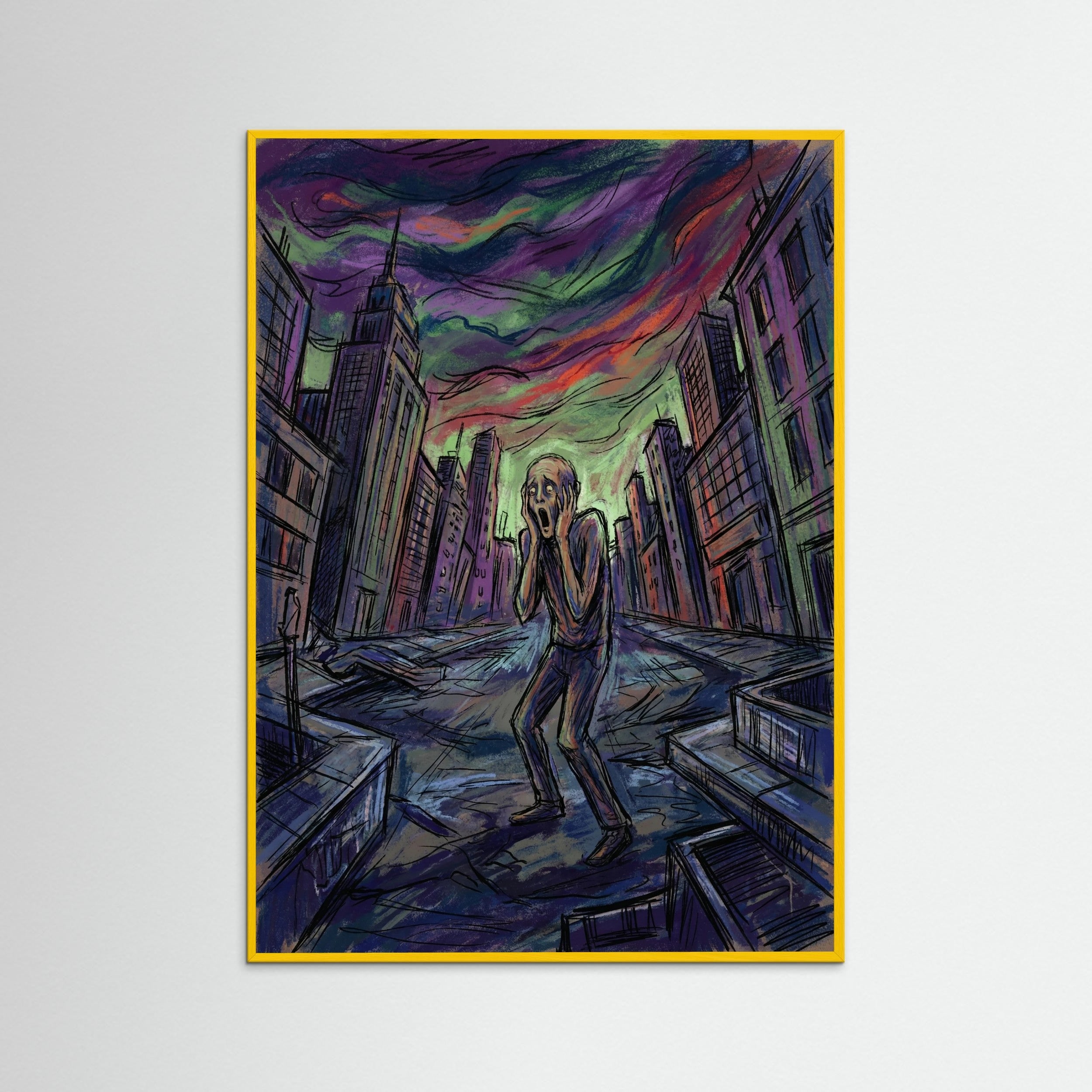 Yellow Wood Existential Cry