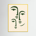 Yellow Wood Expression Blue