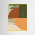 Fall Decor Abstract Shape Poster – Poster und Kunstdruck