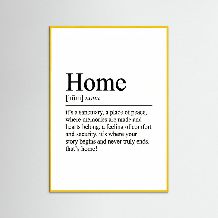 Yellow Wood Family Definition Art