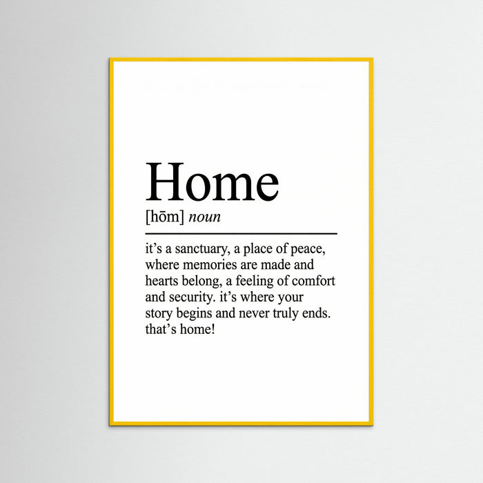 Yellow Wood Family Definition Art