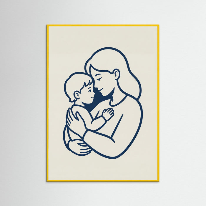 Yellow Wood Fathers Embrace