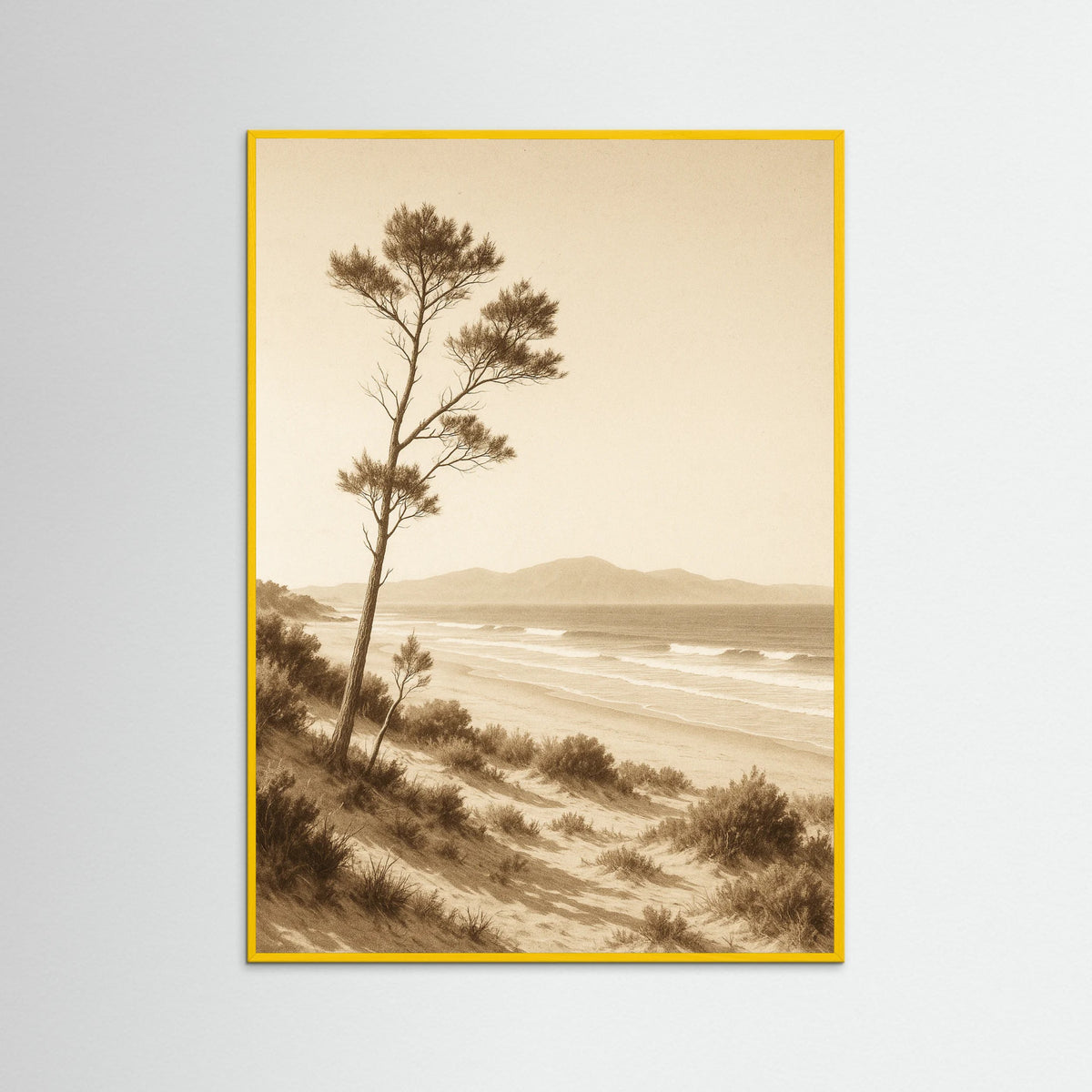 Yellow Wood Feathered Wispers