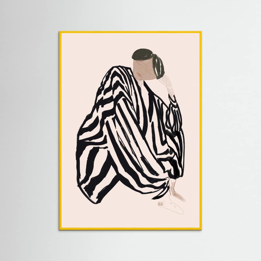 Female Figure 3 Poster – Poster und Kunstdruck
