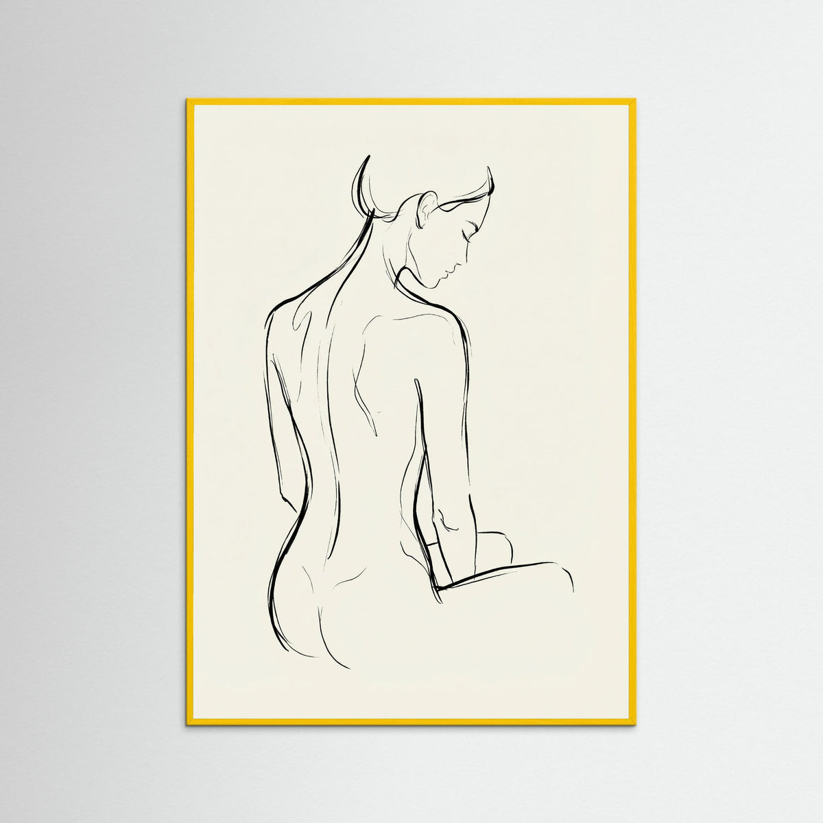 Yellow Wood Feminine Form
