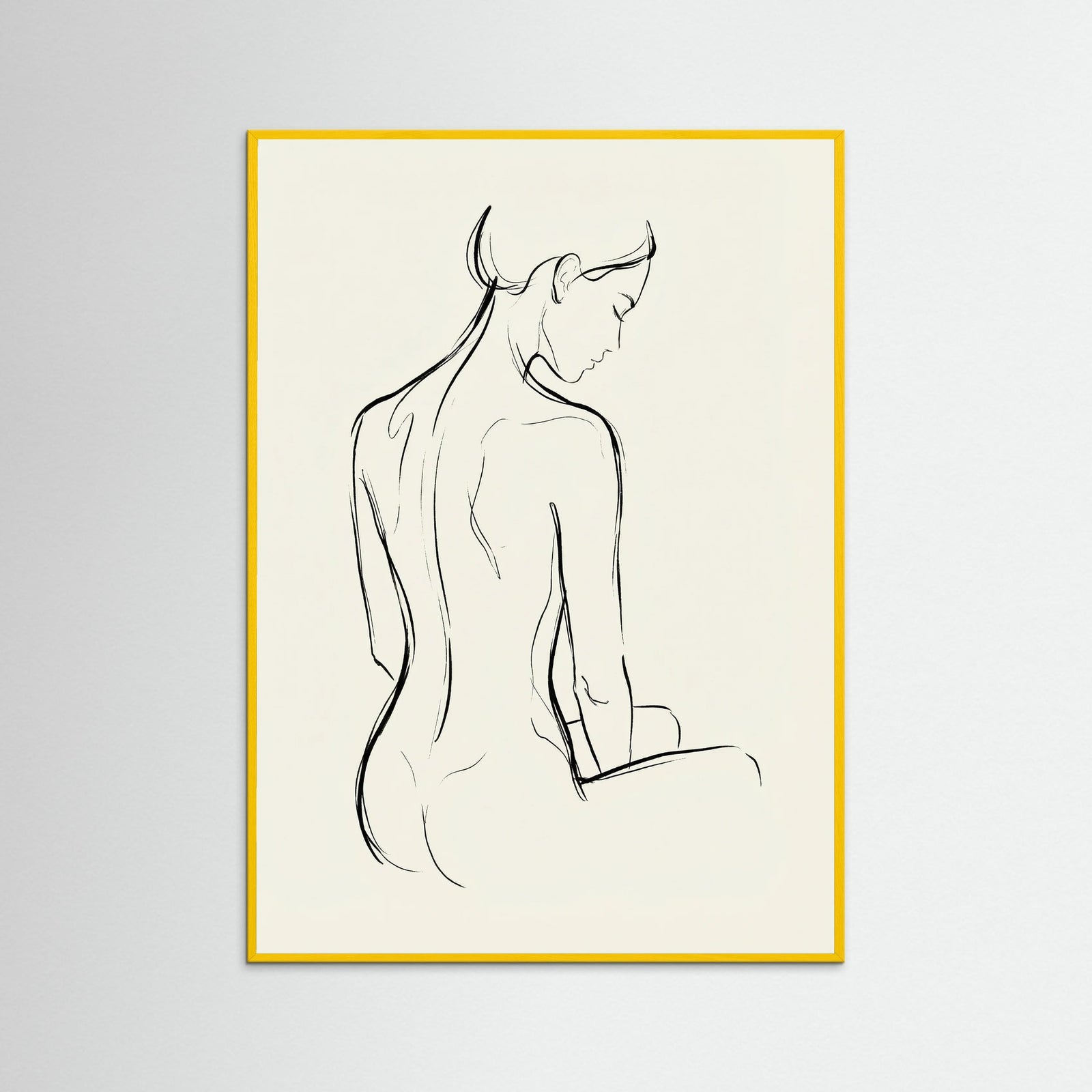 Yellow Wood Feminine Form
