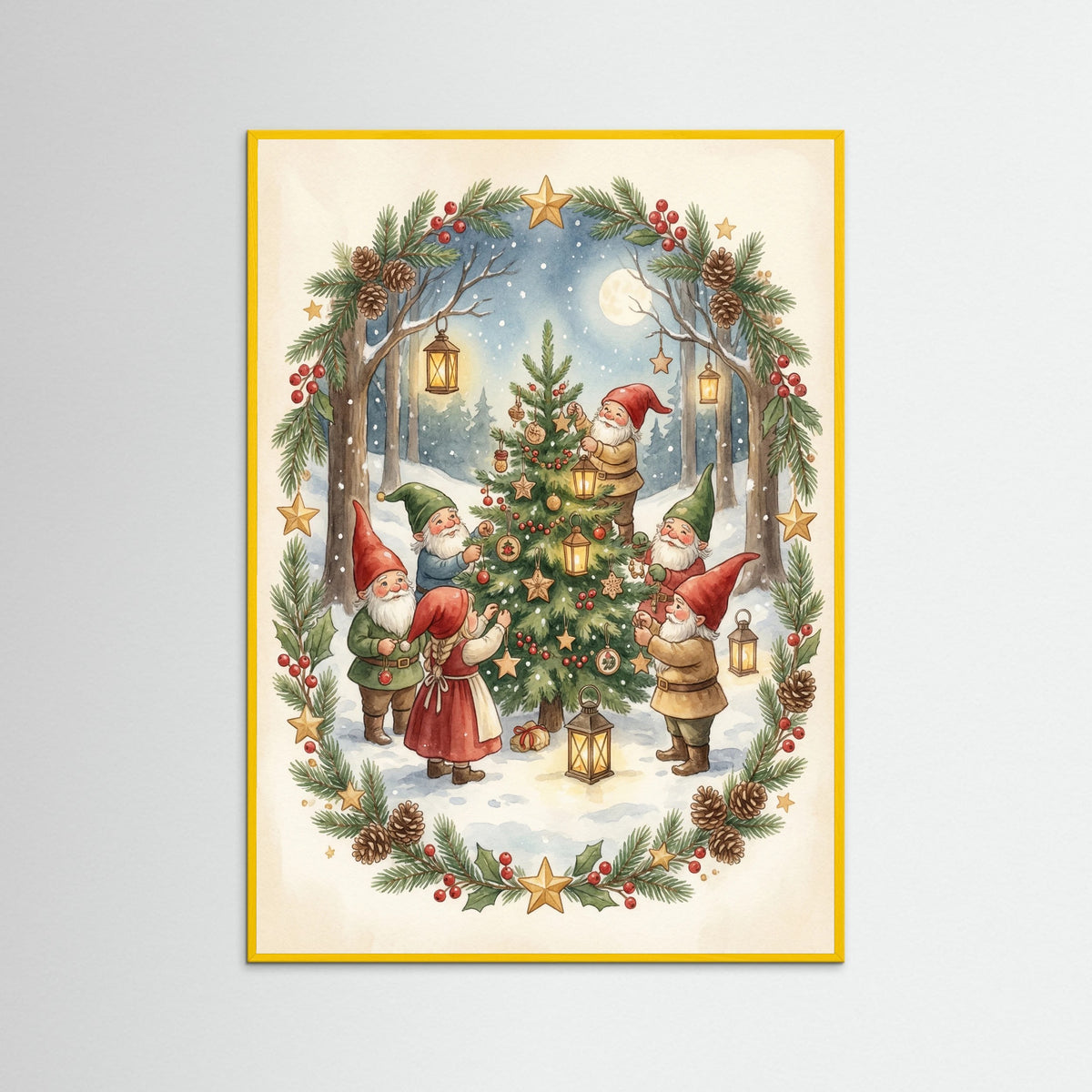 Yellow Wood Festive Gnome Feast