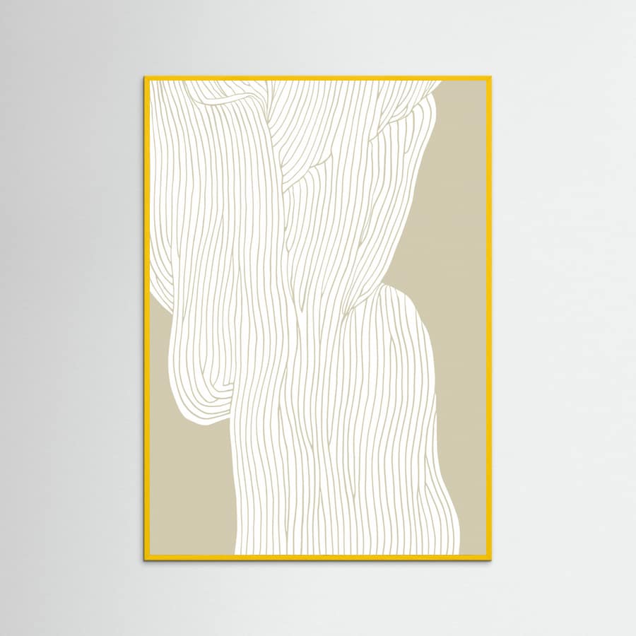 Fibers No 5 Poster – Poster und Kunstdruck