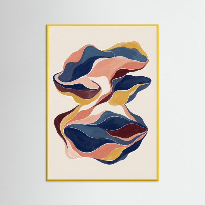 Yellow Wood Figural Currents