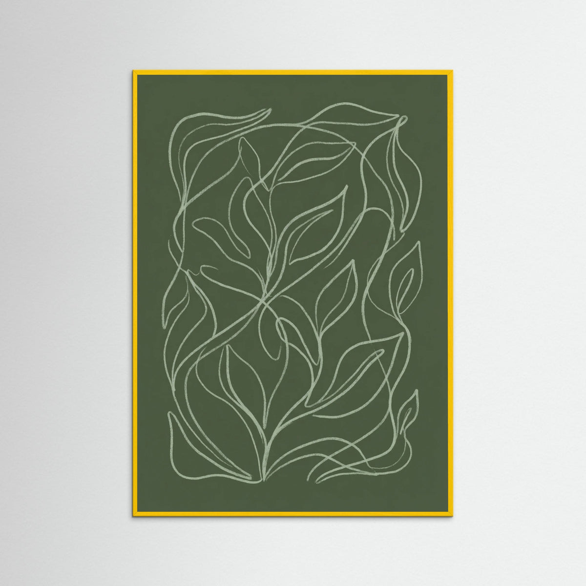 Yellow Wood Figural Echoes