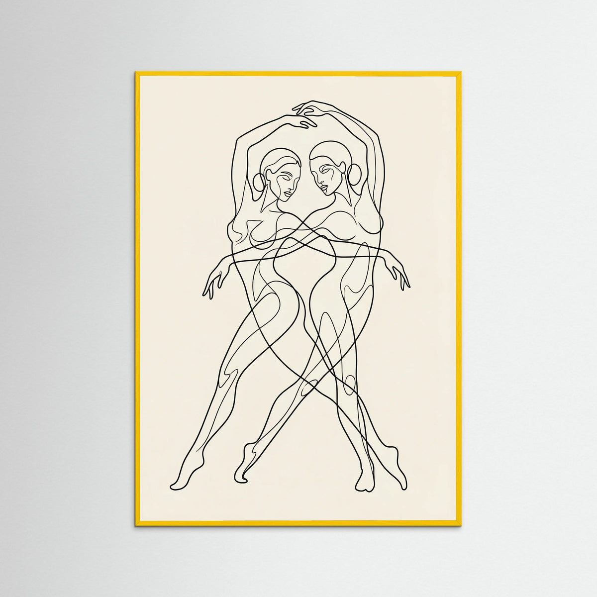 Yellow Wood Figurative Assemblage