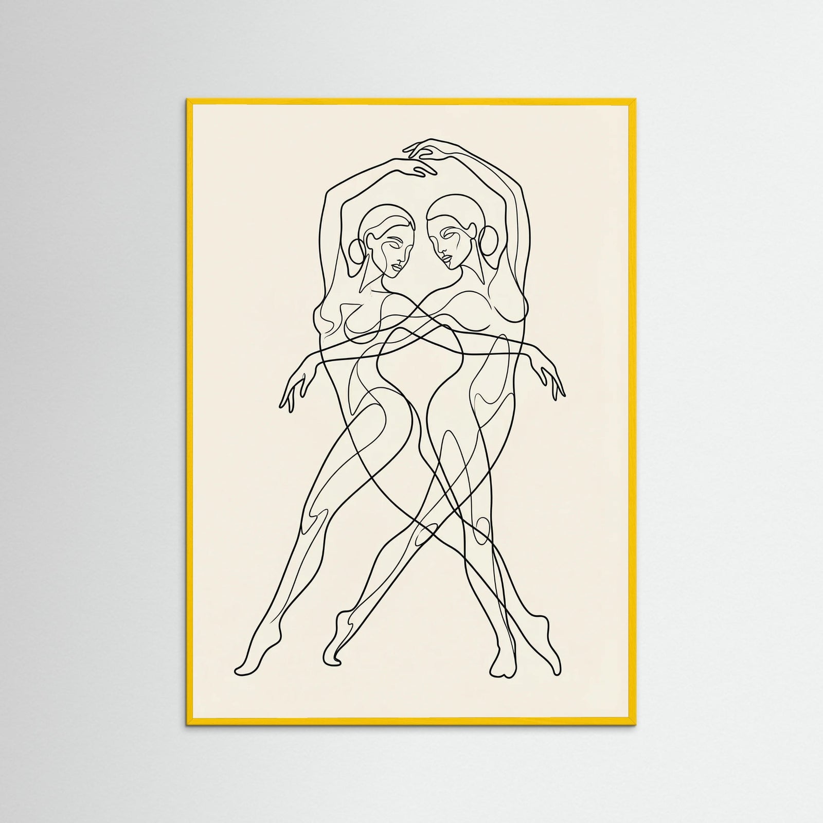 Yellow Wood Figurative Assemblage