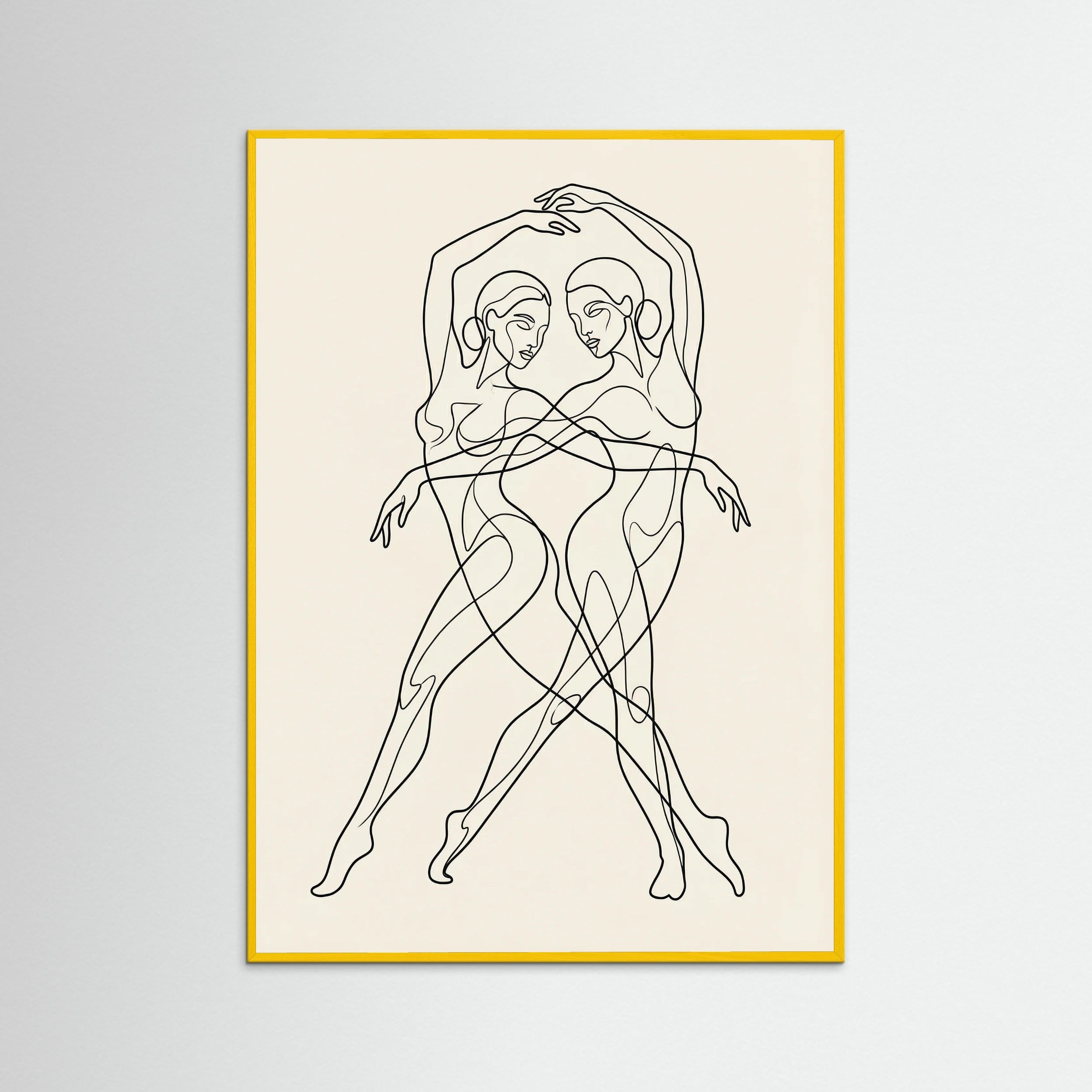 Yellow Wood Figurative Assemblage