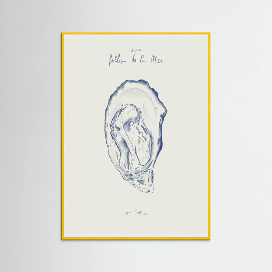 Filles de la mer n.1 - L’ostrica Poster – plakat og kunsttryk