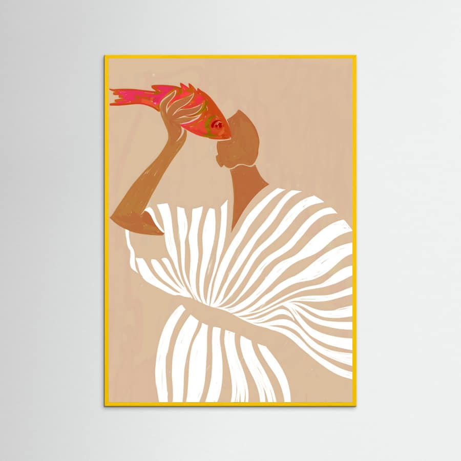 Fish Eye Paradox Poster – plakat og kunsttryk