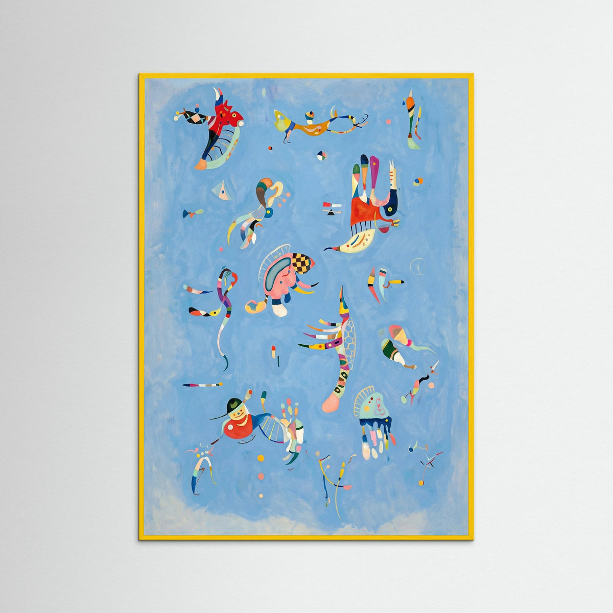 Yellow Wood Floating Whimsy