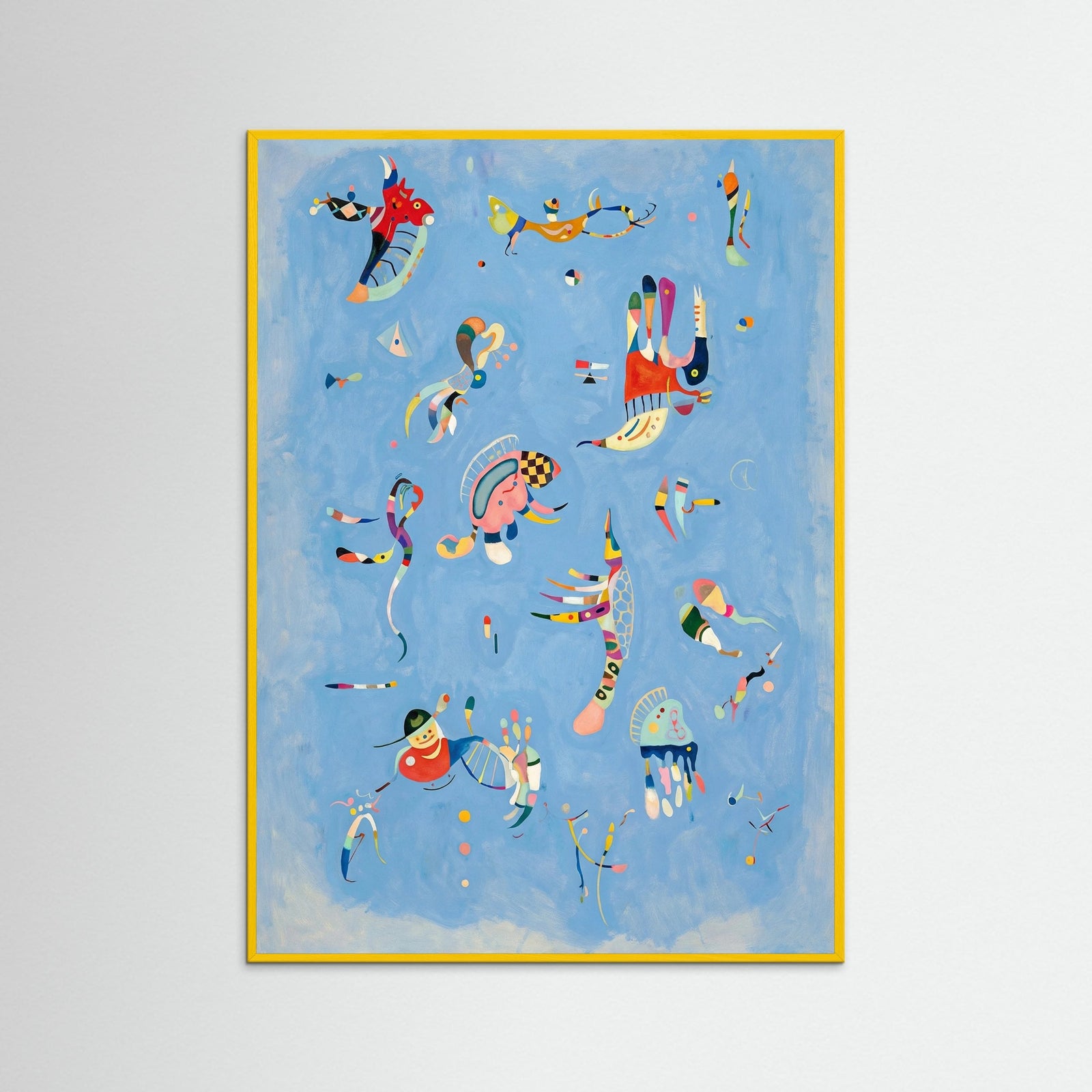 Yellow Wood Floating Whimsy