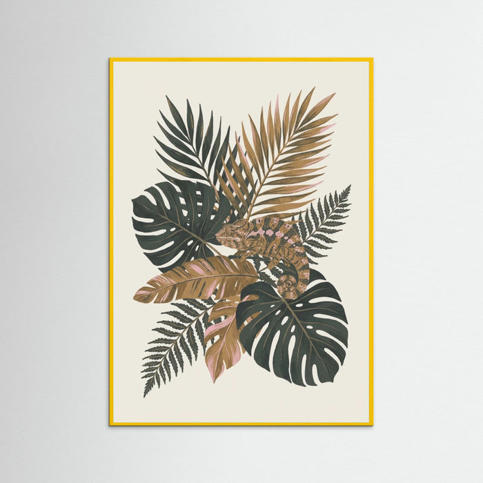 Yellow Wood Floral Flight