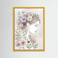 Yellow Wood Floral Muse