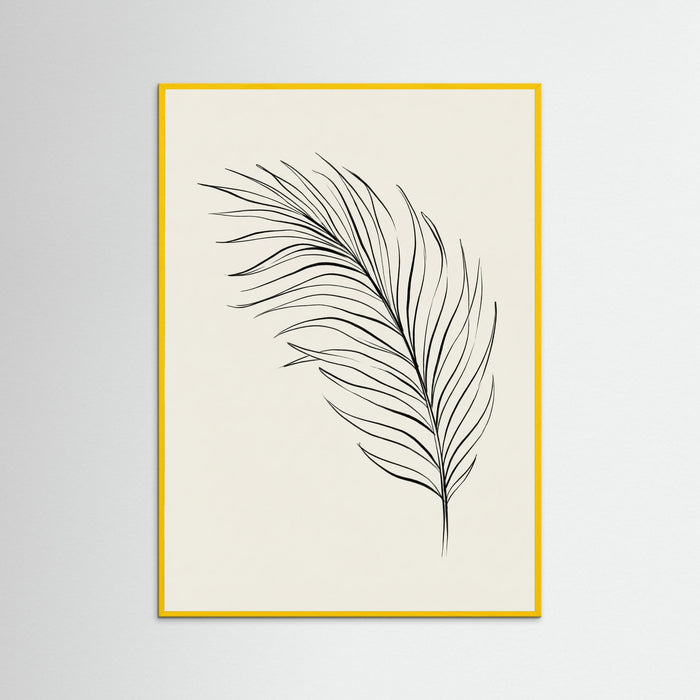 Yellow Wood Floral Serenity