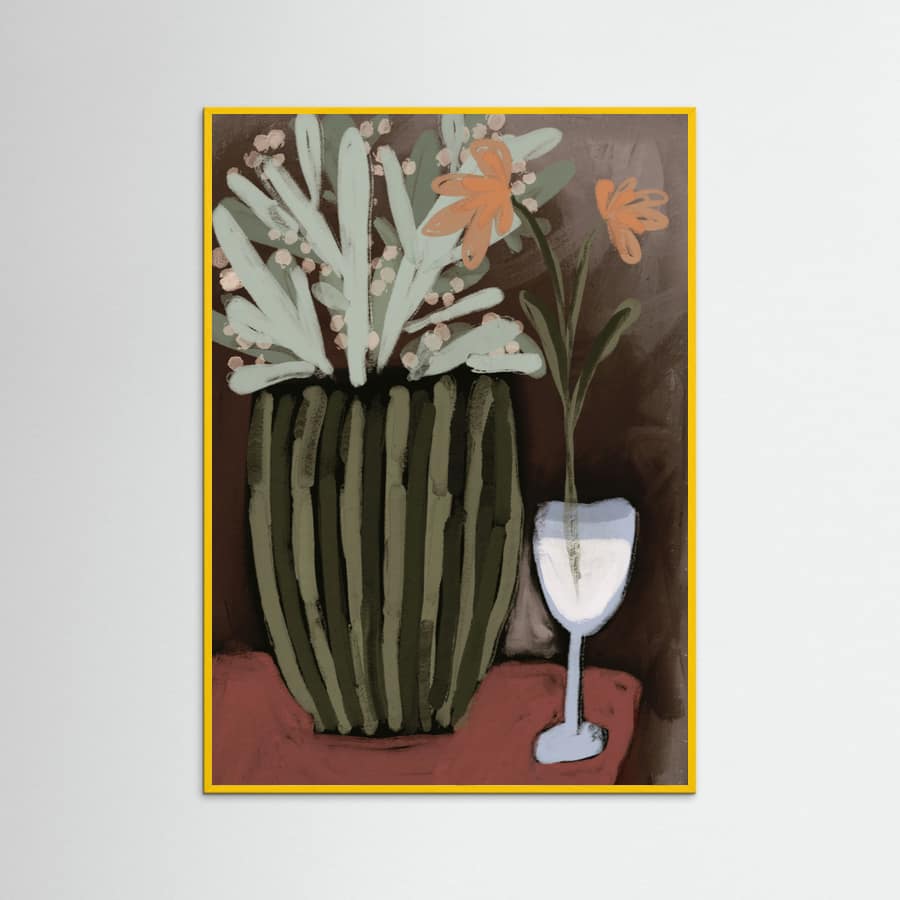 Floral still life no 4 Poster – poster and art print