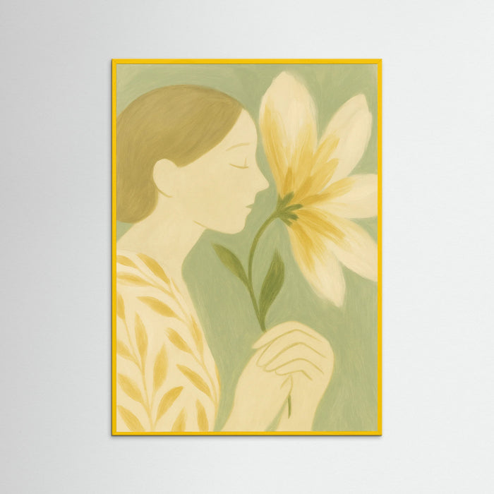 Yellow Wood Flower Whisper