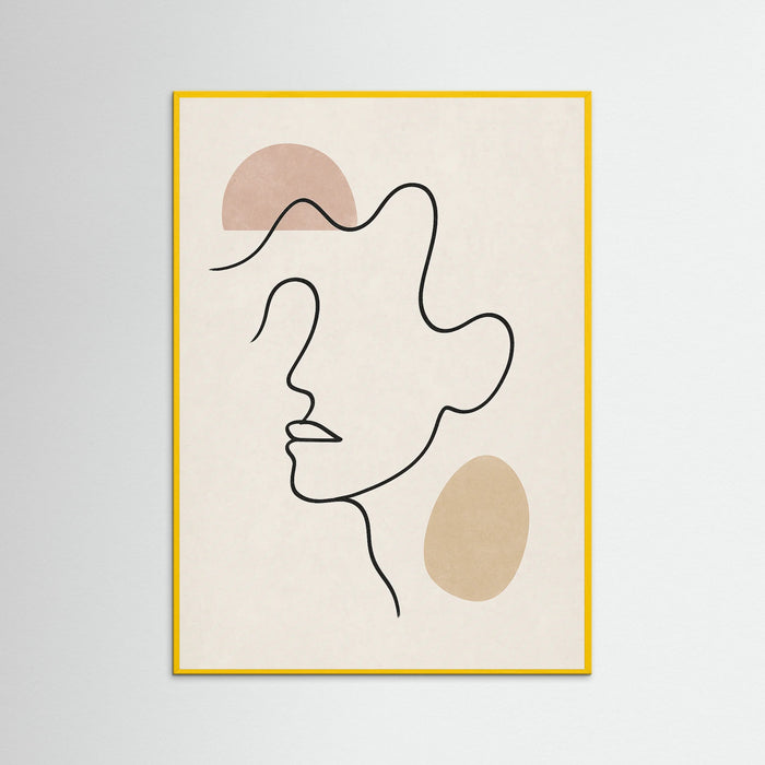 Yellow Wood Flowing Expression