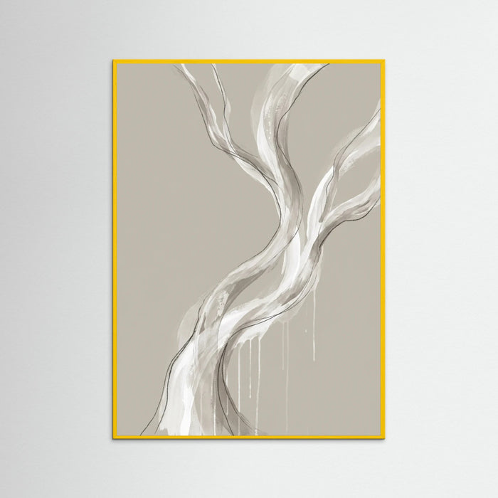 Yellow Wood Flowing Serenity