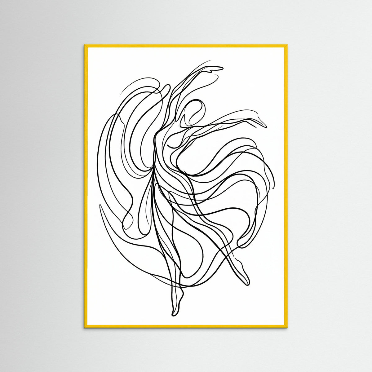Yellow Wood Fluid Embrace