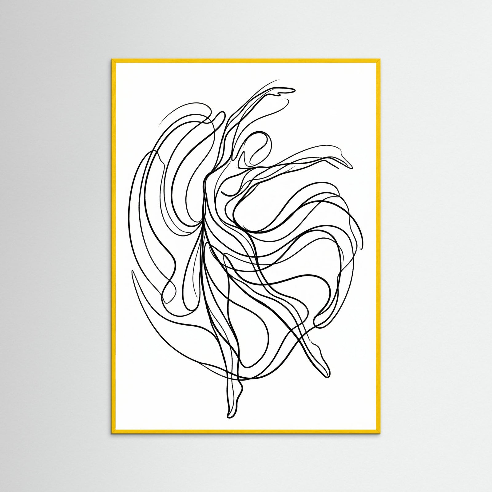 Yellow Wood Fluid Embrace