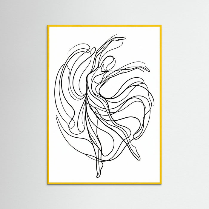 Yellow Wood Fluid Embrace