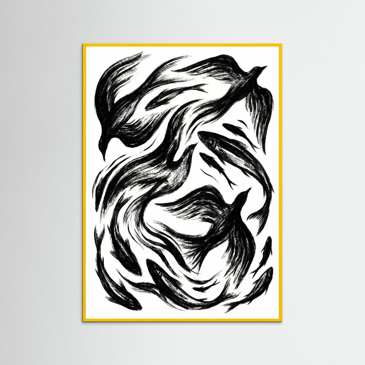 Yellow Wood Fluid Expression