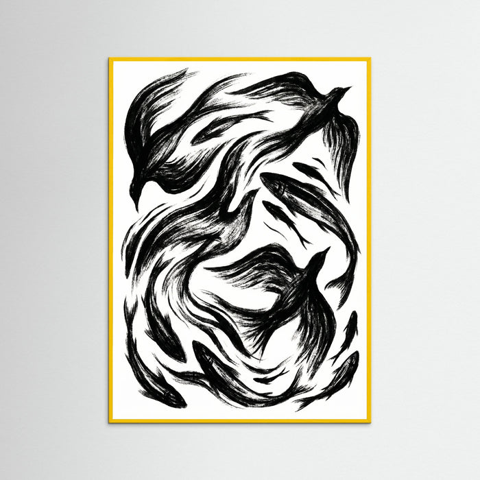 Yellow Wood Fluid Expression