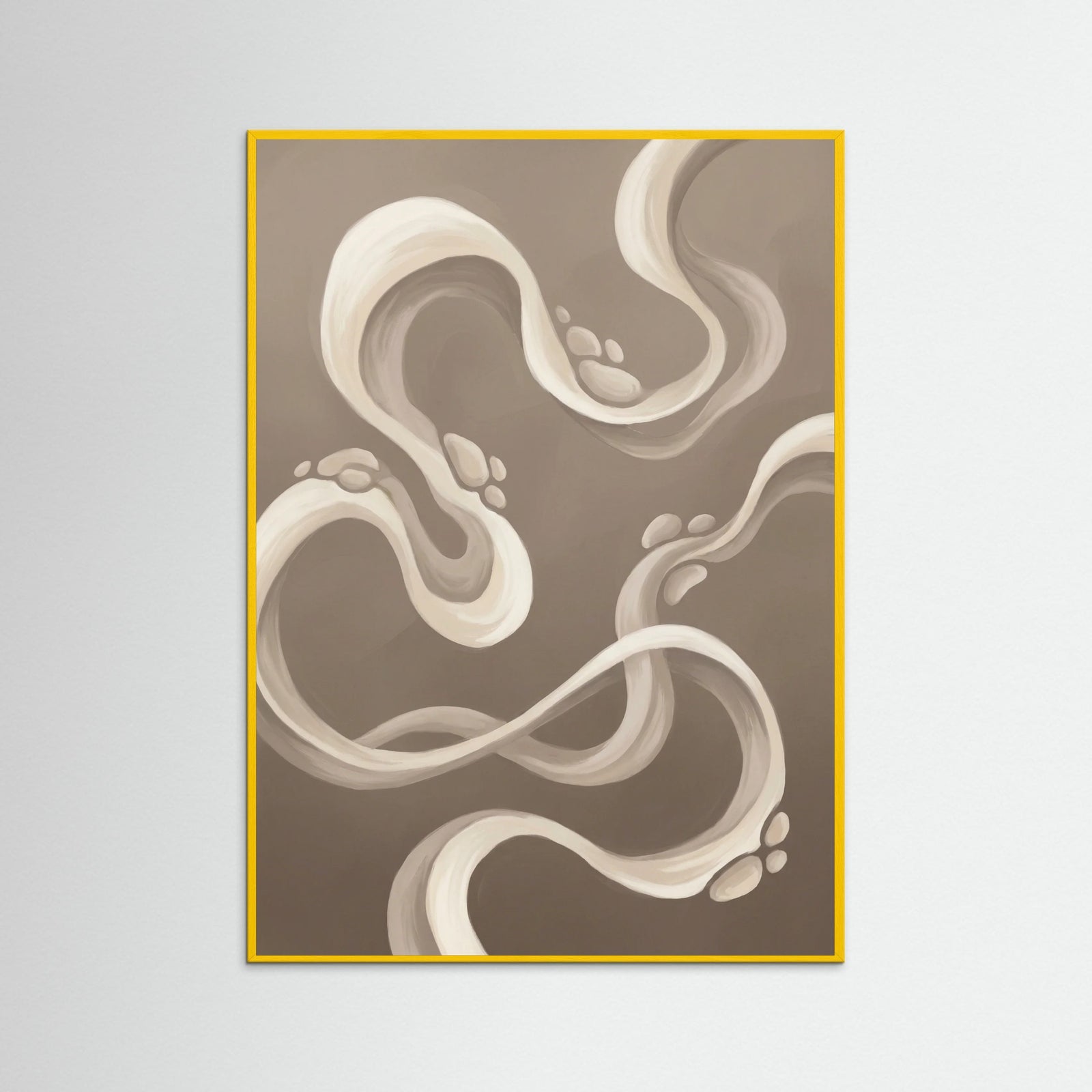 Yellow Wood Fluid Forms
