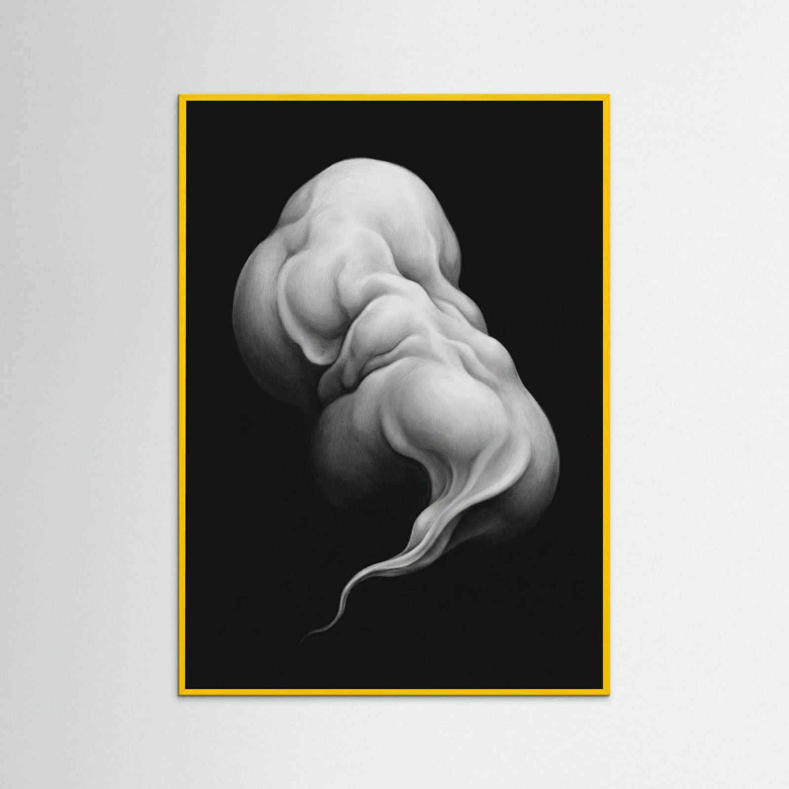 Yellow Wood Fluid Forms