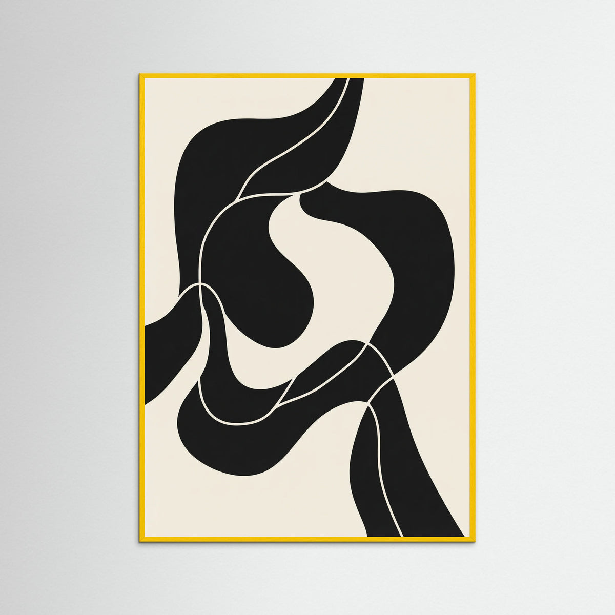 Yellow Wood Fluid Forms