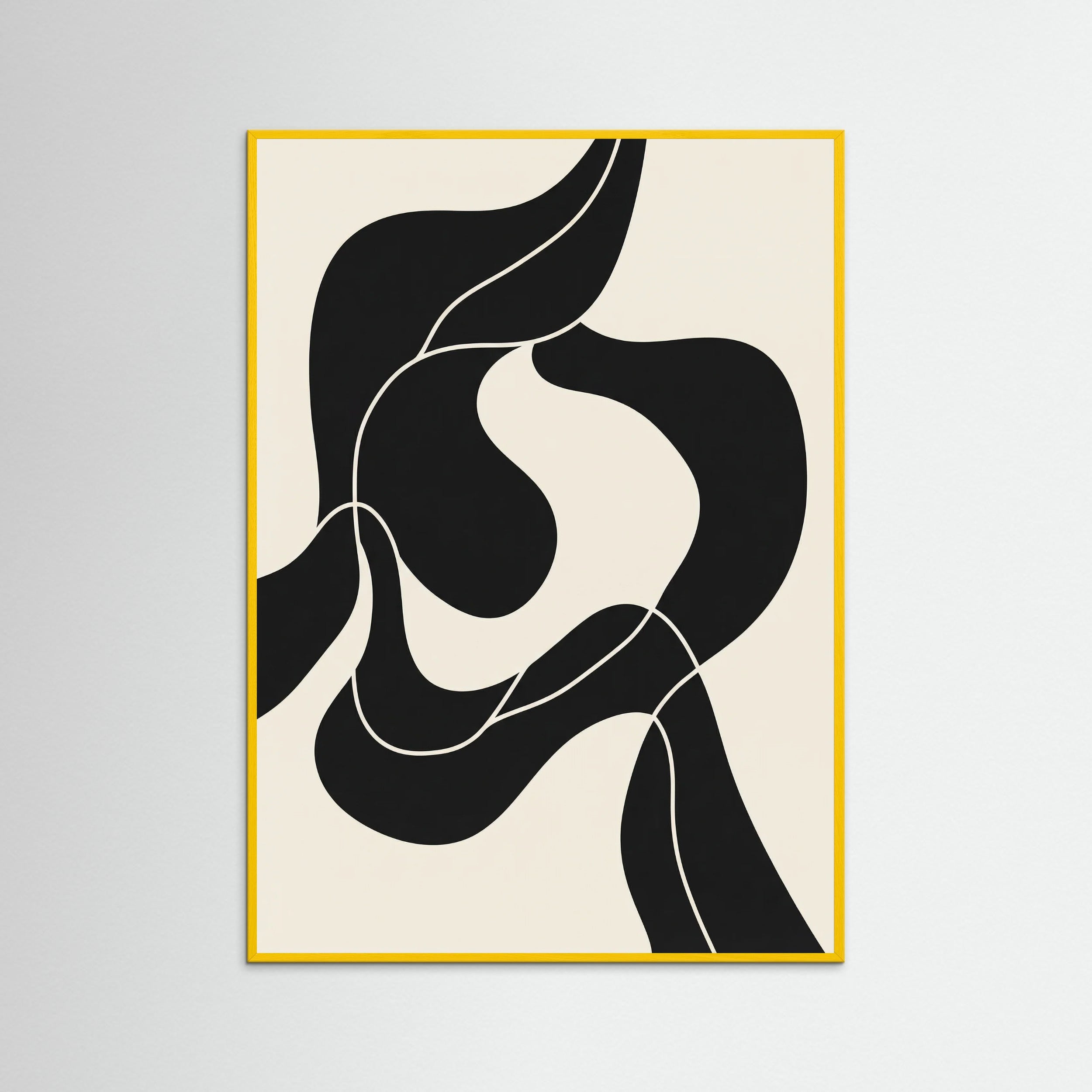 Yellow Wood Fluid Forms