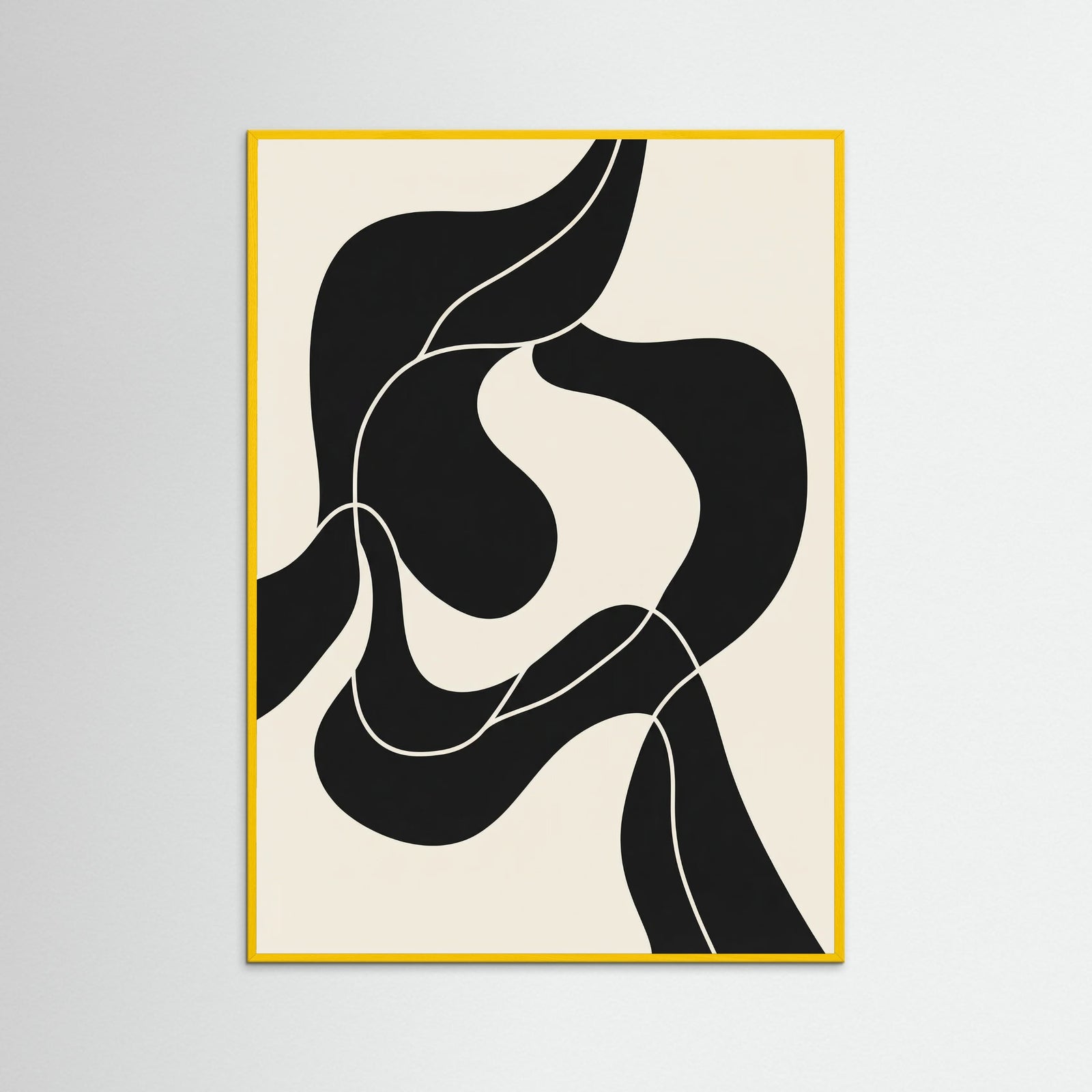 Yellow Wood Fluid Forms