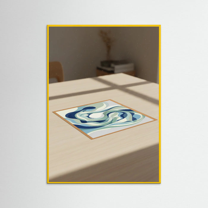 Yellow Wood Fluid Forms