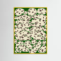 Yellow Wood Fluid Spot Pattern