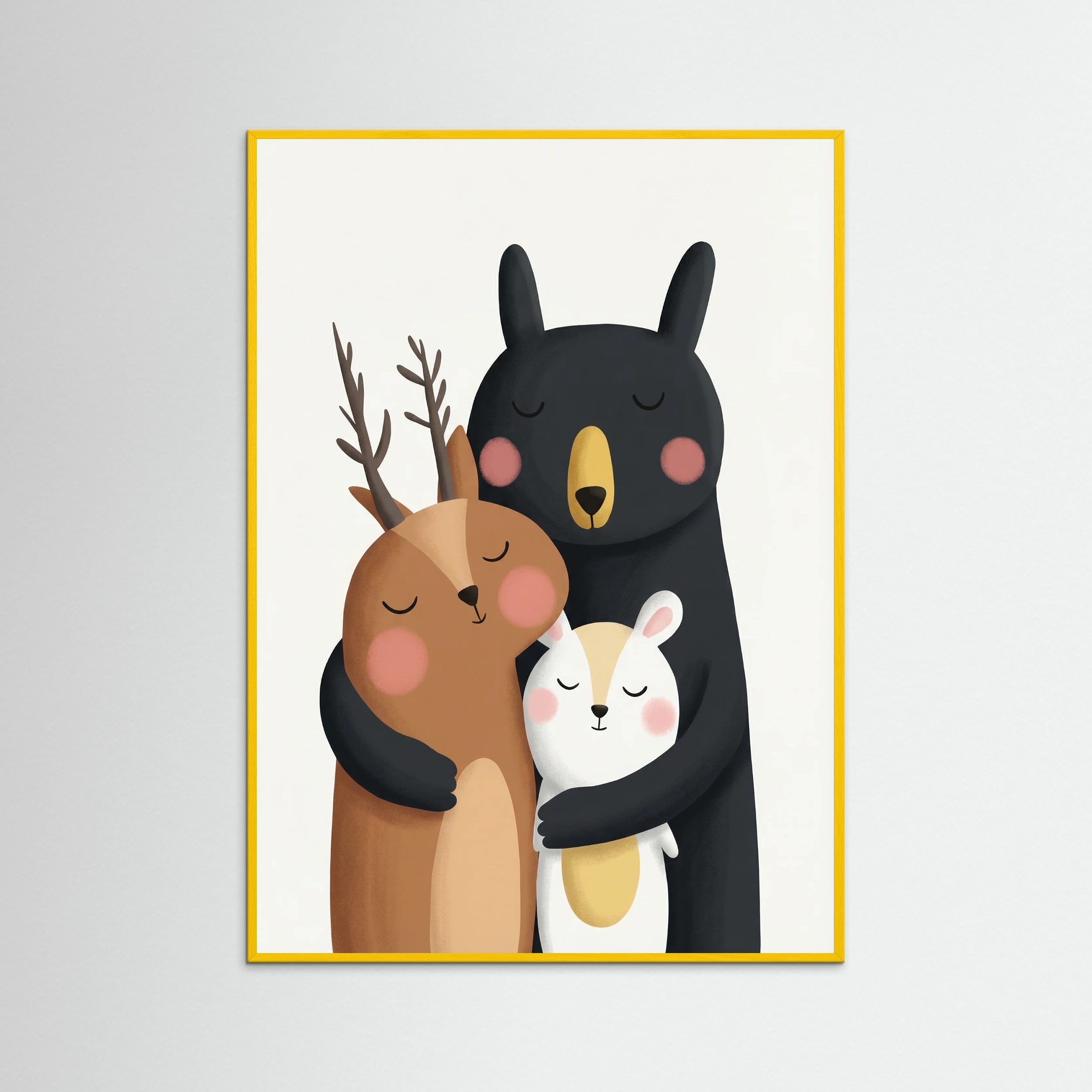 Yellow Wood Forest Family Hug